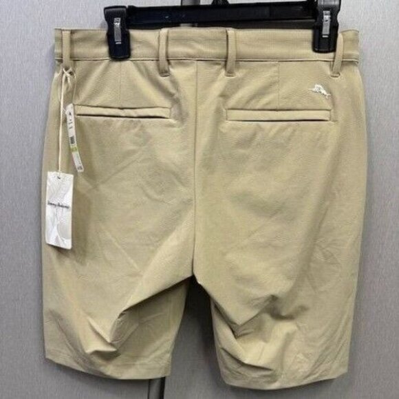 New Tommy Bahama Men's Size 32 Stone Khaki Chip Shot 10" Performance Golf Shorts - Picture 3 of 4